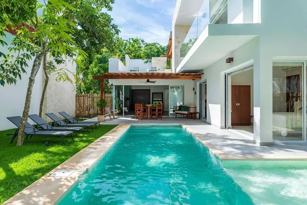 Beautiful Boho Pool Vip Villa Jacuzzi 24H Security Tulum 0*,