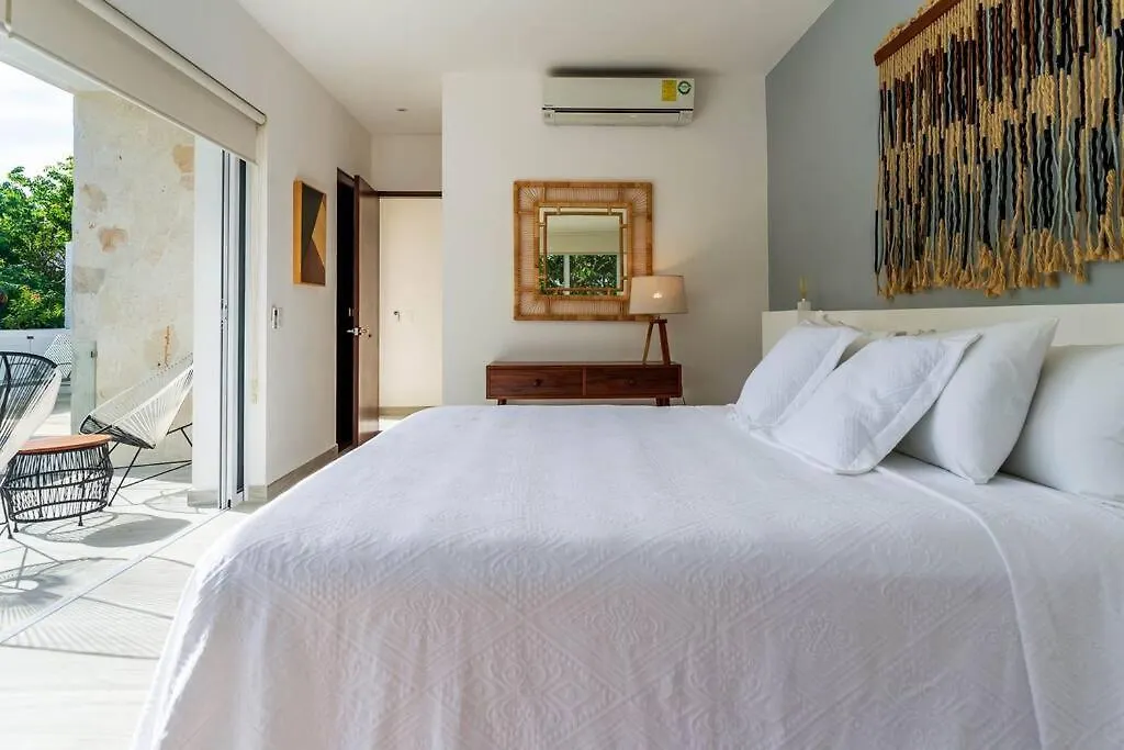 Beautiful Boho Pool Vip Villa Jacuzzi 24H Security Tulum 0*,  Mexiko