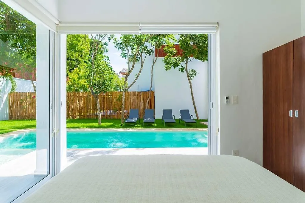 Beautiful Boho Pool Vip Villa Jacuzzi 24H Security Tulum Mexiko