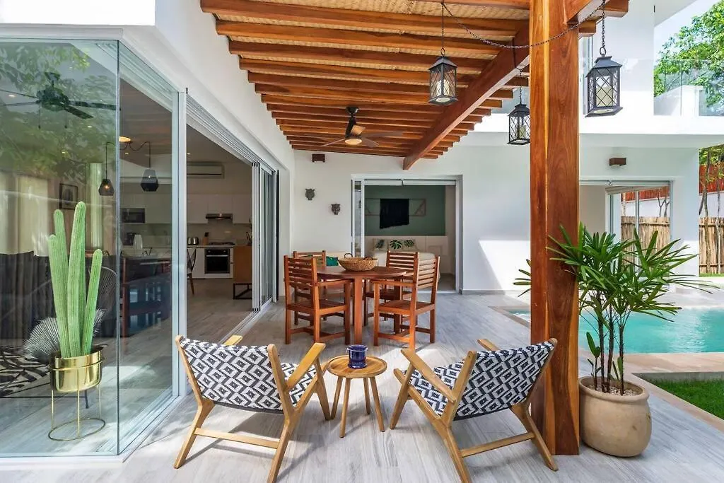 Beautiful Boho Pool Vip Villa Jacuzzi 24H Security Tulum