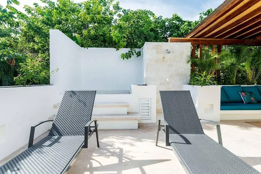 טולום Beautiful Boho Pool Vip Villa Jacuzzi 24H Security מקסיקו