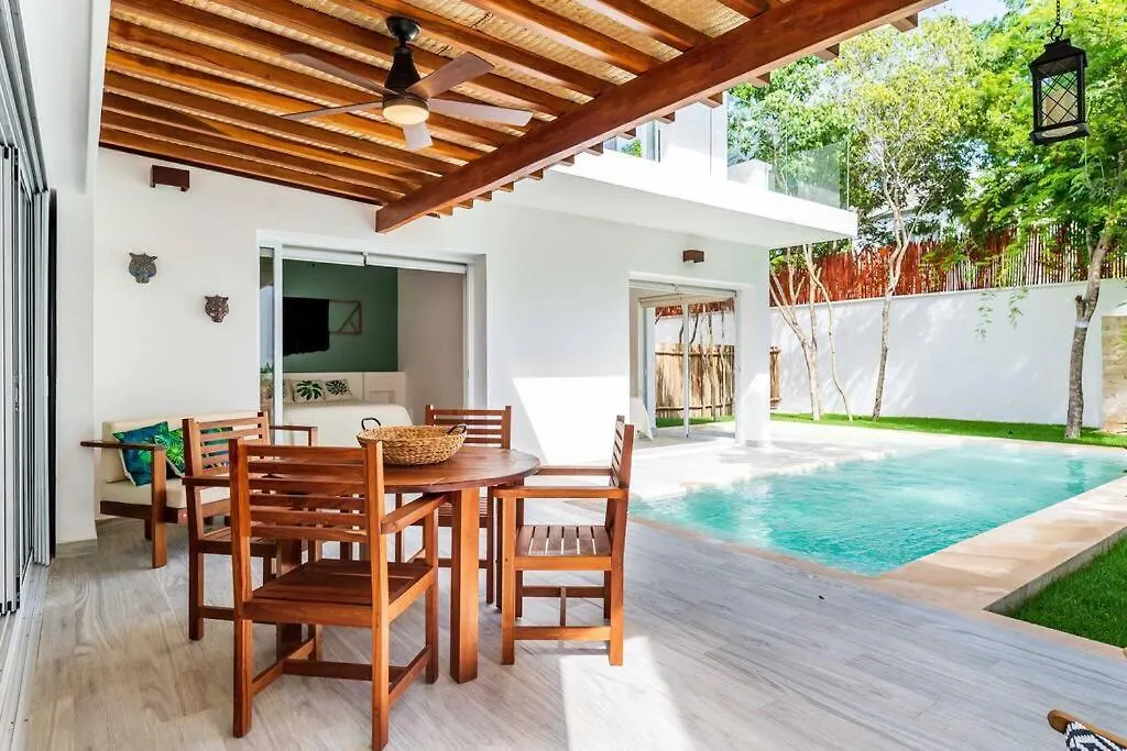 טולום Beautiful Boho Pool Vip Villa Jacuzzi 24H Security 0*,